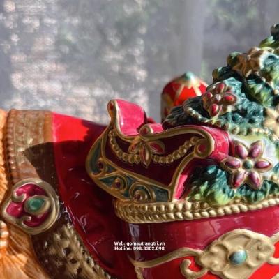 TƯỢNG HƯƠU TUẦN LỘC - TRANG TRÍ GIÁNG SINH